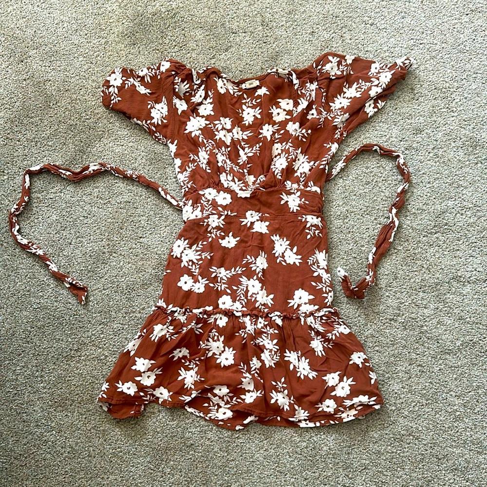 Billabong Floral Mini Sundress